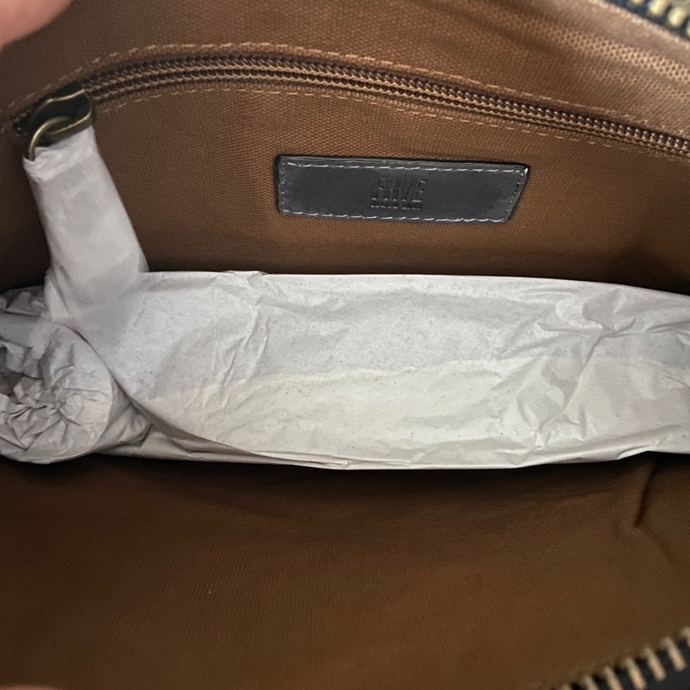 Frye Hadley Floral Embroidered Leather Clutch - Picture 7 of 9